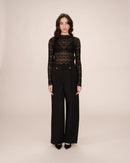 Pantalones de sastre negros Septime