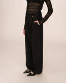 Pantalones de sastre negros Septime