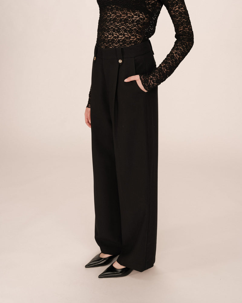 Pantalones de sastre negros Septime