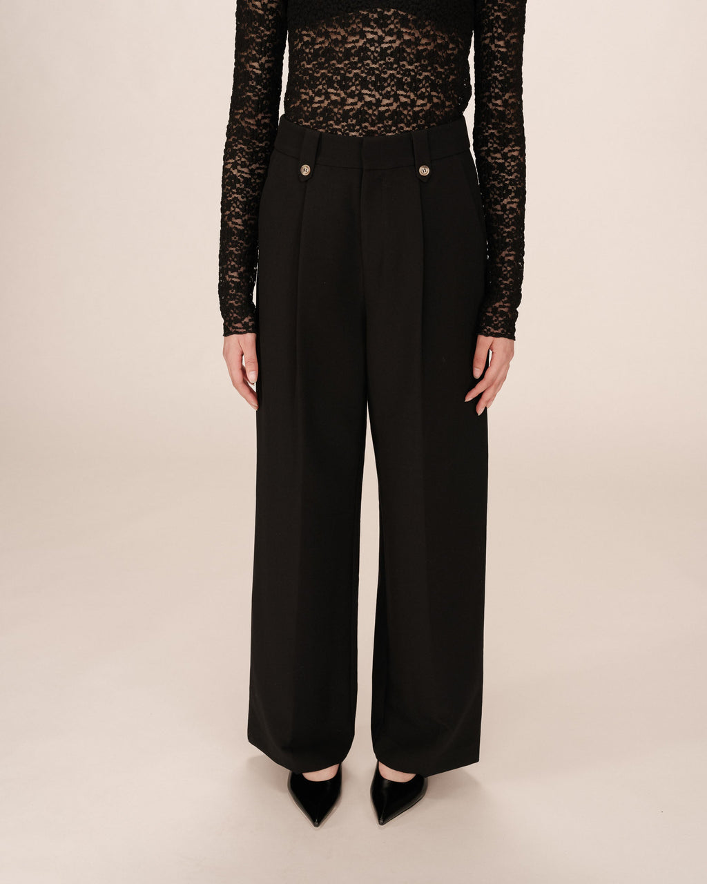 Pantaloni Septime - Nero