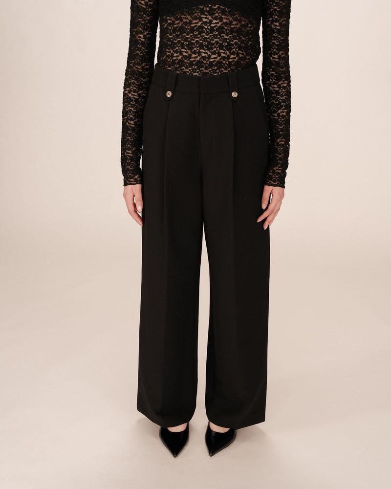 Pantalones de sastre negros Septime