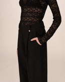 Pantalones de sastre negros Septime