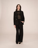 Pantalones de sastre negros Septime