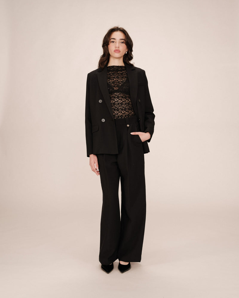 Pantalones de sastre negros Septime