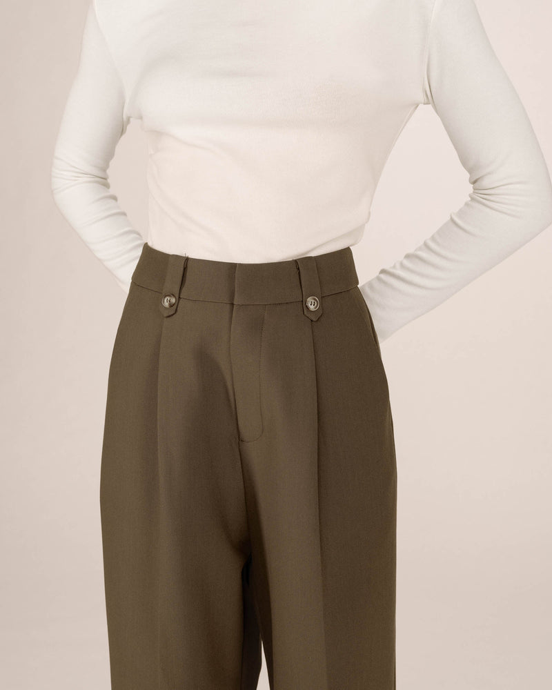 Green Suit Trousers Foret Septime