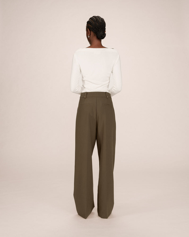 Green Suit Trousers Foret Septime