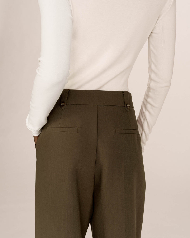 Green Suit Trousers Foret Septime