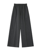 Anthracite Wide-Leg Trousers Sweeney