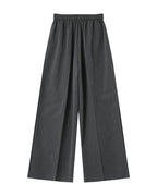 Anthracite Wide-Leg Trousers Sweeney