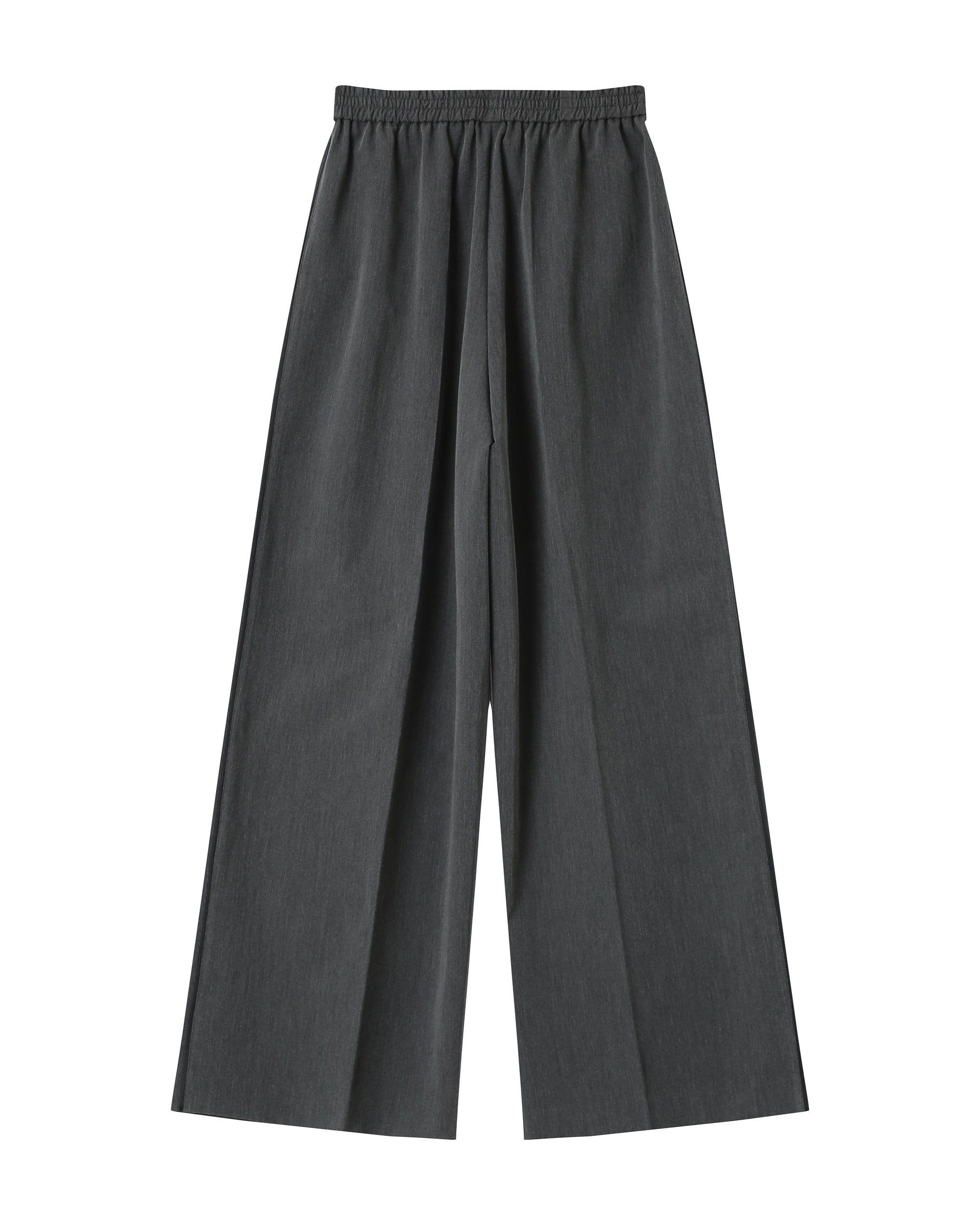Anthracite Wide-Leg Trousers Sweeney