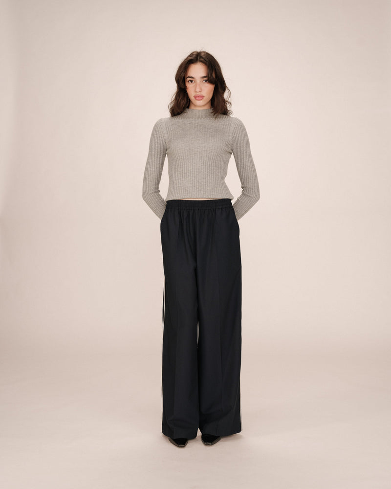 Sweeney Navy Wide Leg Pants
