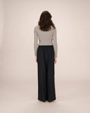 Sweeney Navy Wide Leg Pants