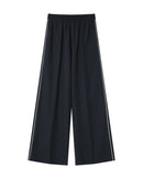 Sweeney Navy Wide Leg Pants