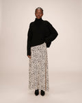 Printed Long Skirt Vanilla Sibella