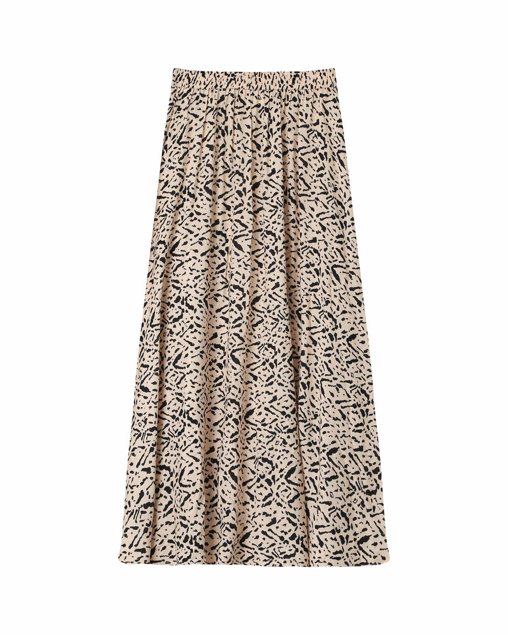 Printed Long Skirt Vanilla Sibella