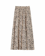 Printed Long Skirt Vanilla Sibella