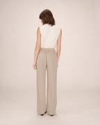 Pantalón de Traje Greige Stewart