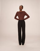 Stewart Black Suit Trousers