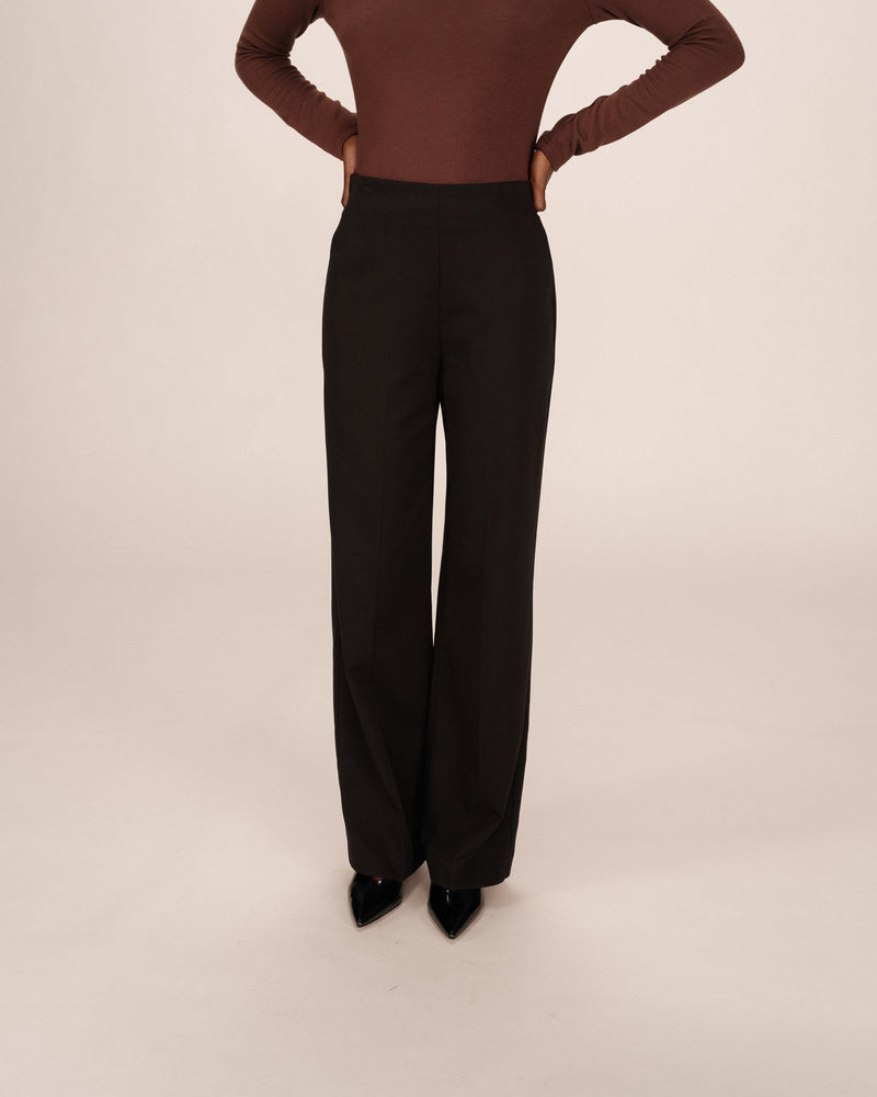 Stewart Black Suit Trousers