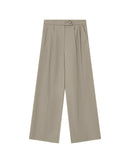 Greige Strokes Tailored Trousers