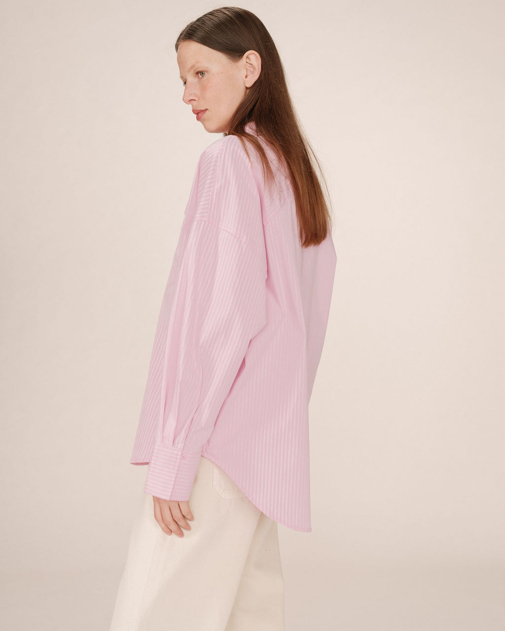 Striped Shirt Crystal Rose Storm