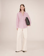 Striped Shirt Crystal Rose Storm