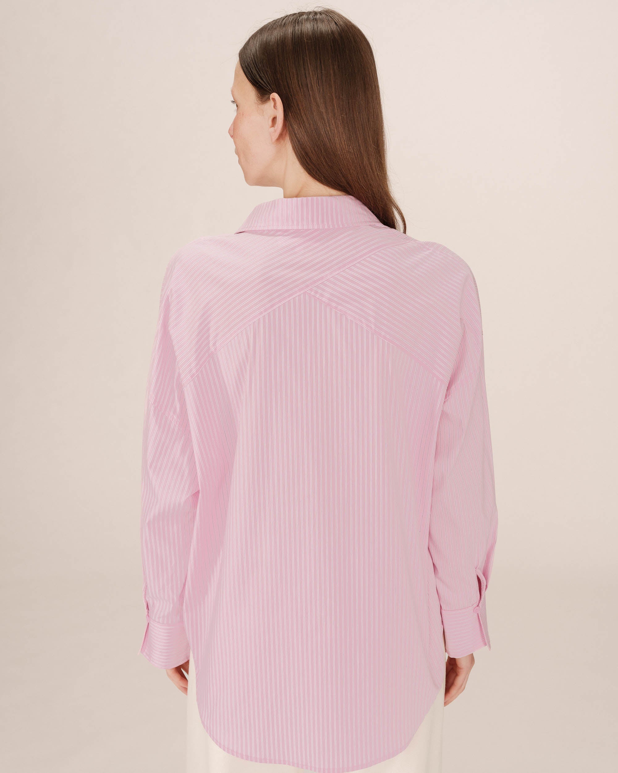 Striped Shirt Crystal Rose Storm