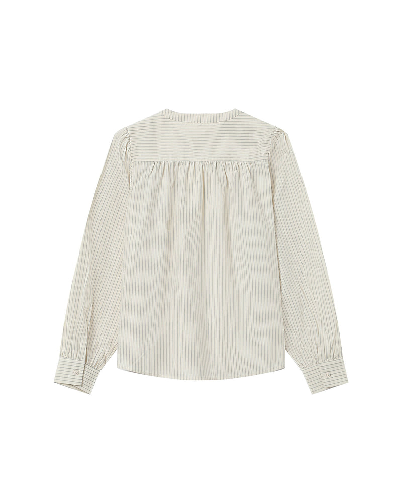 Camisa Sissi Crudo Rayas