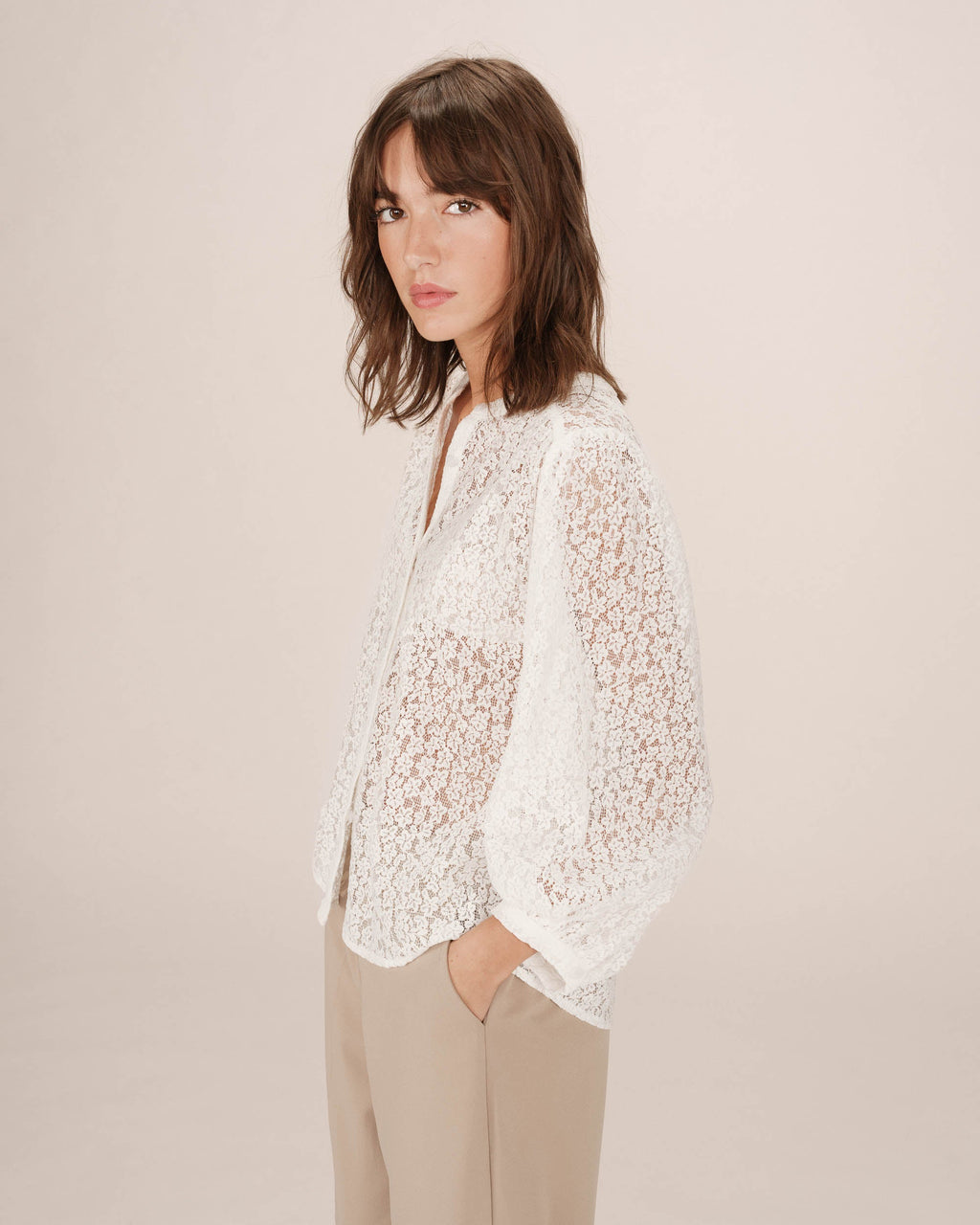 Blusa Marfil Sophia