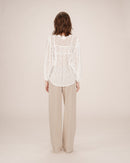 Sophia Ivory Blouse