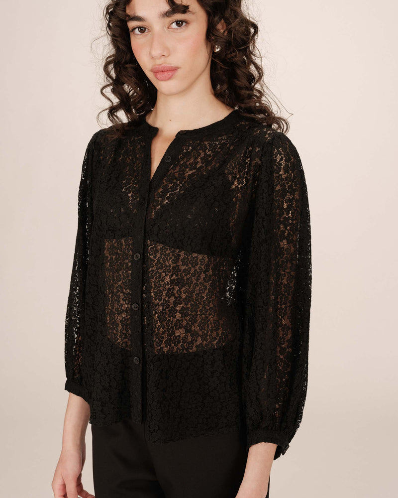 Black Sophia Blouse