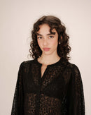 Black Sophia Blouse