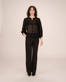 Black Sophia Blouse