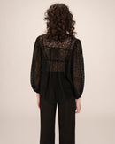 Black Sophia Blouse