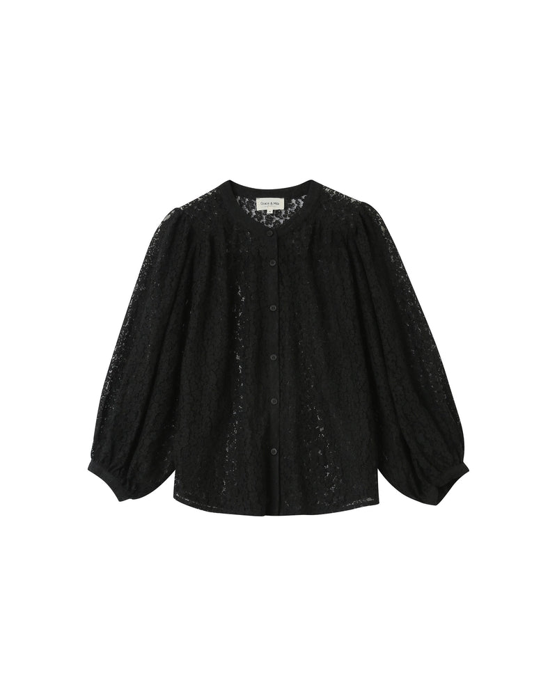 Black Sophia Blouse