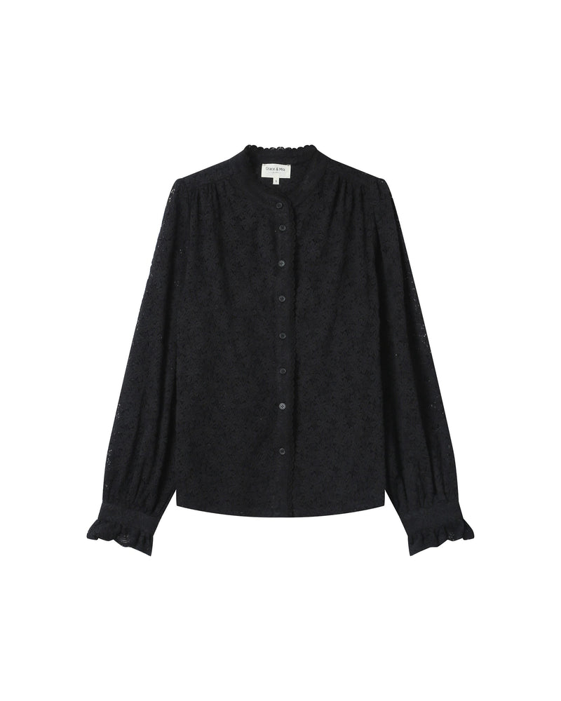Black Swing Blouse