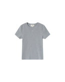 Camiseta gris con cuello redondo Sure
