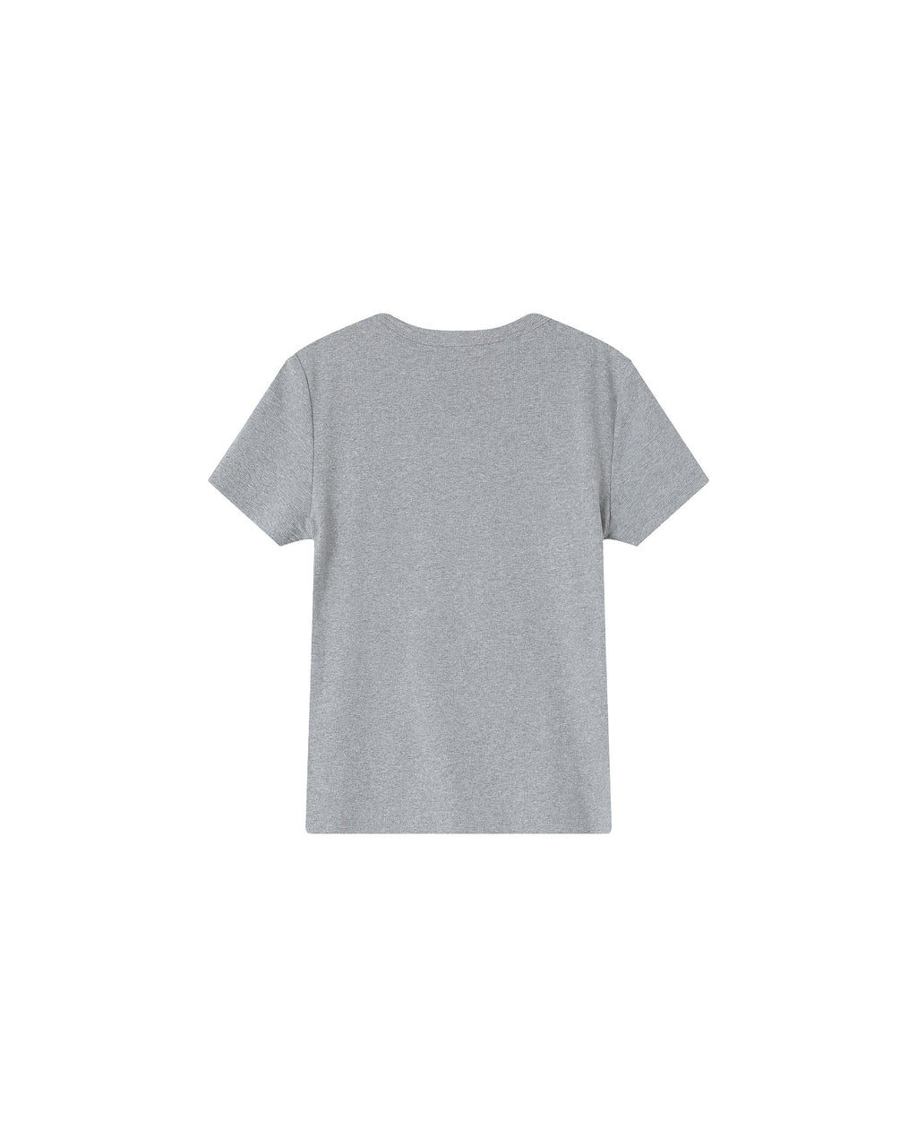 Grey Round Neck T-Shirt Sure