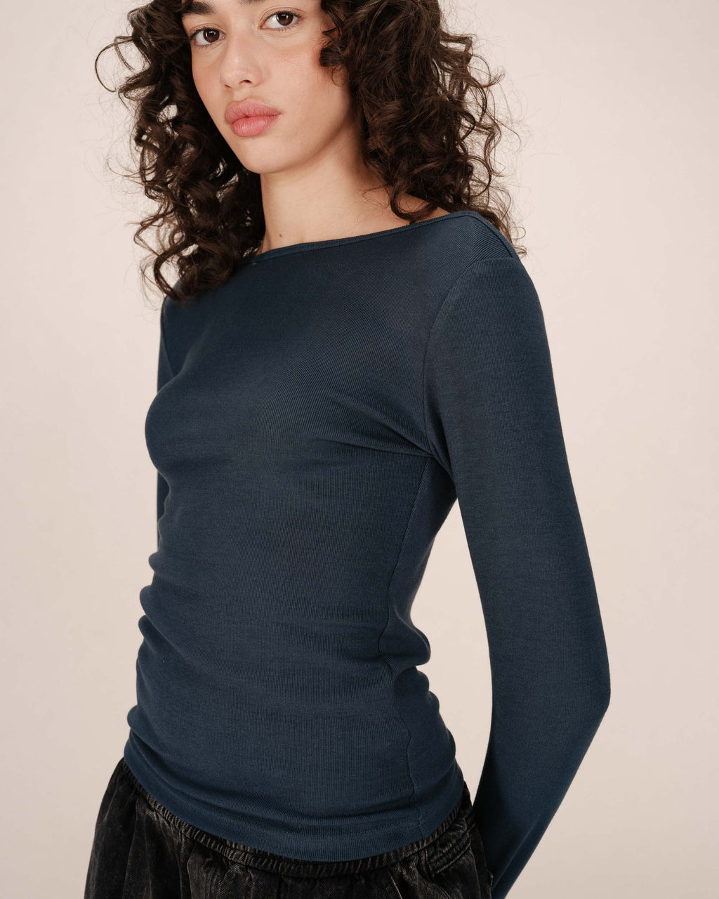 Top Cuello Barco Azul Petroleo Stanley