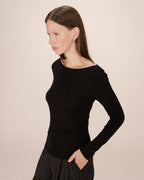 Top Cuello Barco Negro Stanley