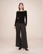 Top Cuello Barco Negro Stanley