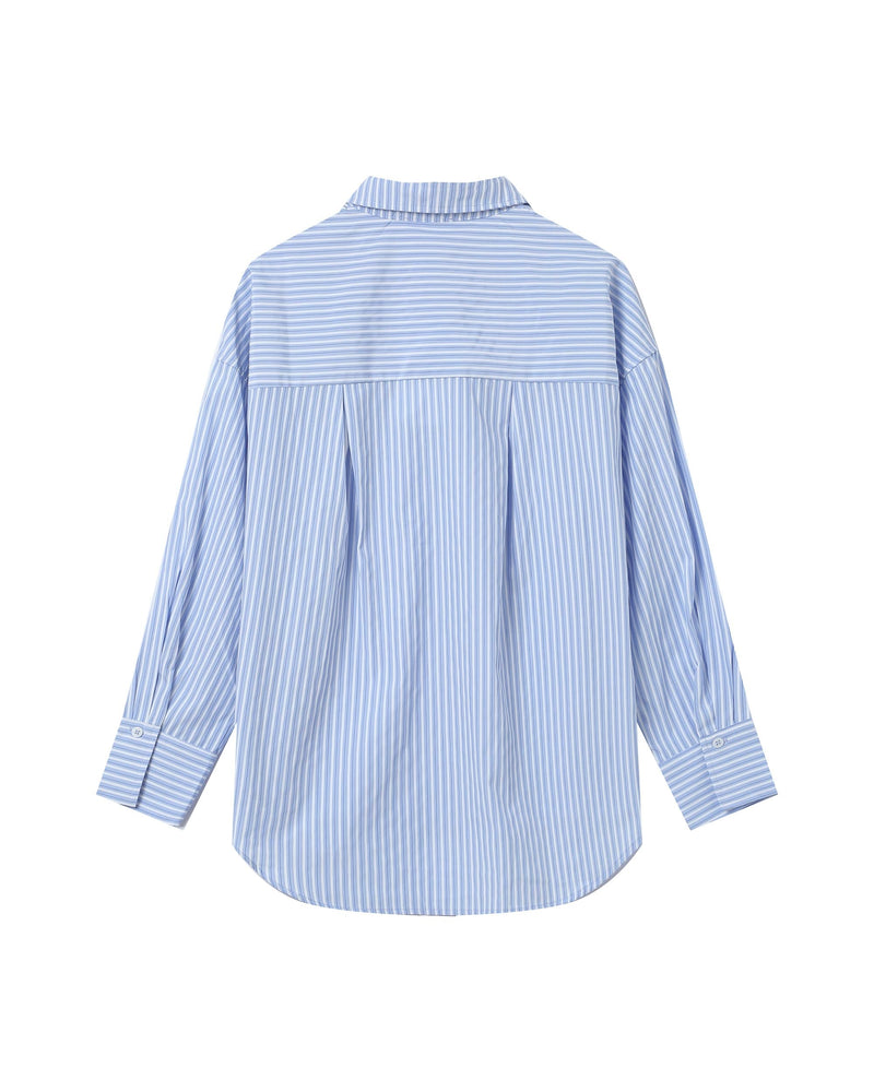 Camisa Sully de rayas aciano