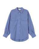 Camisa Sorbet Fossil Rayas Azul