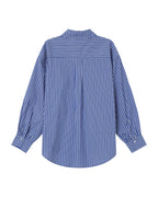 Camisa de Rayas Azul Fósil Sorbet