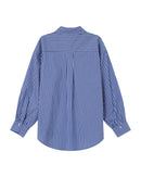 Camisa Sorbet Fossil Rayas Azul