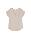 Top fluido cuello pico Temporada Crudo