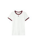 Camiseta G&M con monograma bordado Crudo Sany