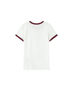 Camiseta Monograma G&M Bordado Crudo Sany