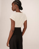 Sorentino Beige Message T-Shirt