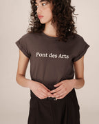 Chestnut Message T-Shirt Sorentino